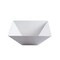Smarty Had A Party 4 qt. White Square Plastic Serving Bowls (24 Bowls), 24PK 7912-CASE - alternate 1